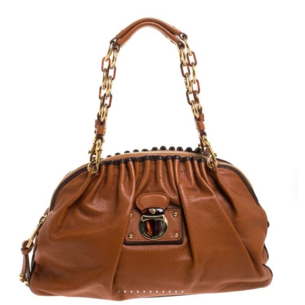 Marc Jacobs Tan Leather Capra Satchel